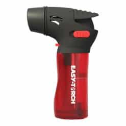 Easy-Torch 3-inch Torch Lighters Transparent Red Color