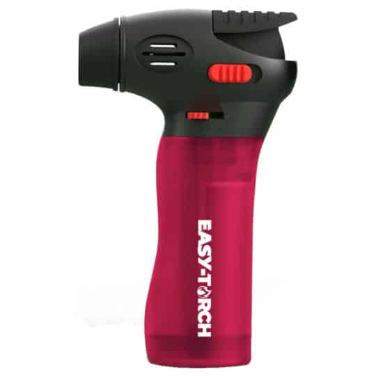 Easy-Torch 4-inch Torch Lighters Transparent Pink Color