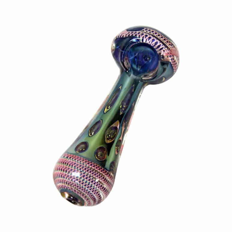 Glass Pipes 4.5″ Gold Fumed Net Buy Wholesale CB Distributors