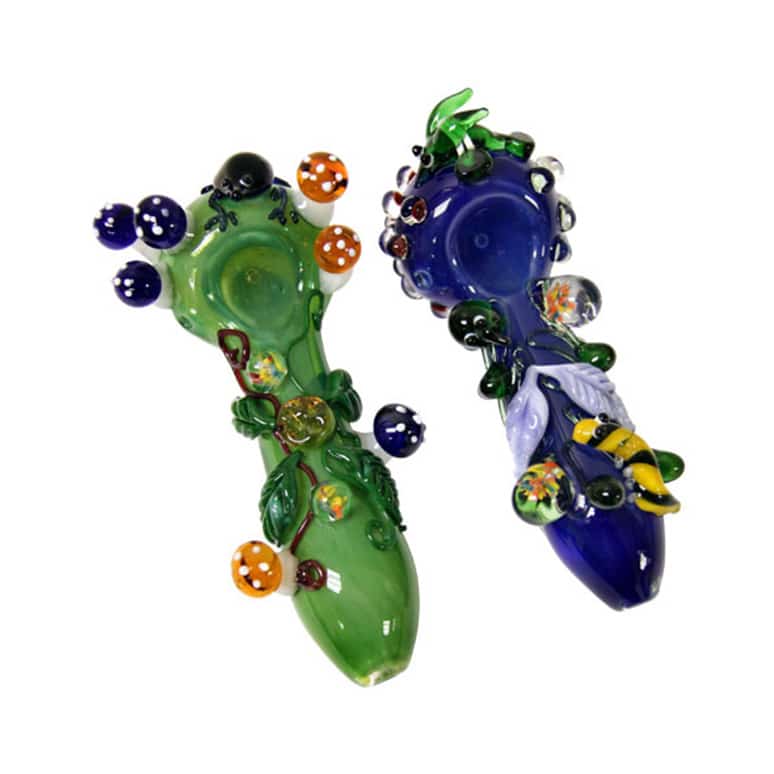 Designer SpoonShaped Glass Pipes 6″ Buy Wholesale CB Distributors