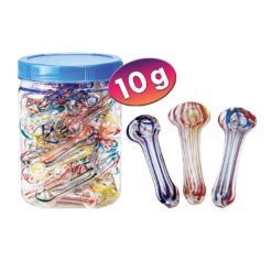 Glass Pipes 2.5" Assorted Jars - Image 1