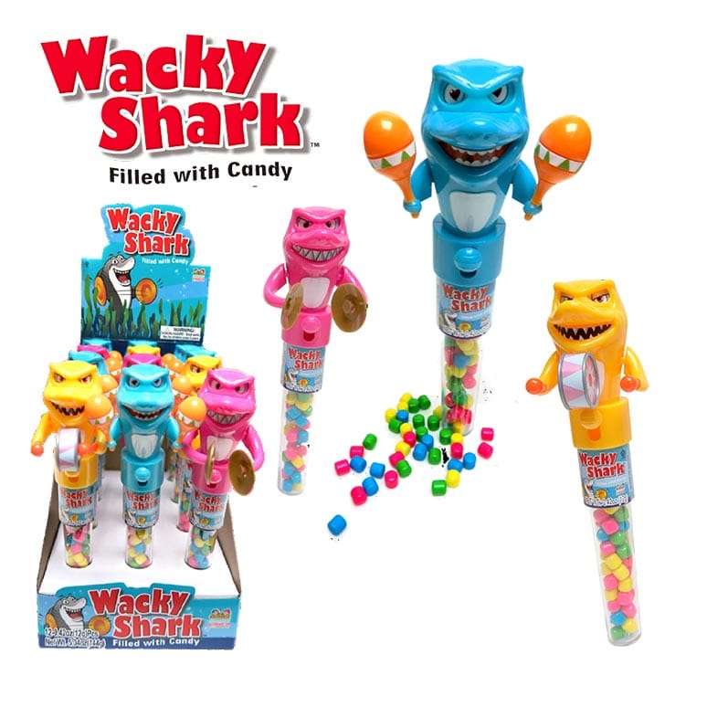 Wacky Shark Candy Filled - CB Distributors, Inc.