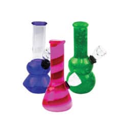Assorted 5" Glass Water Pipes Jars - Image 1