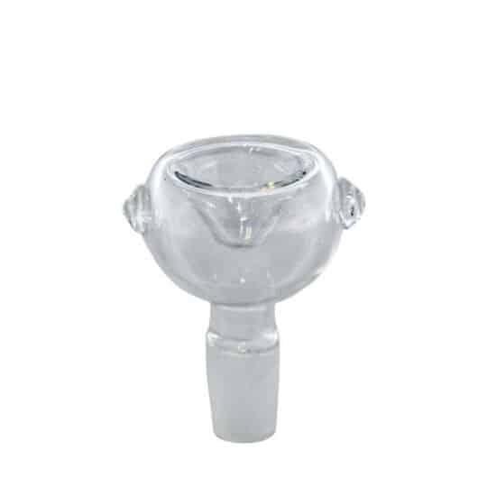 14mm Glass on Glass Clear Slide Bowl