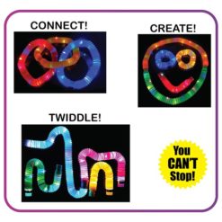 Twiddle Tubes Light Up Sensory Toy - Image 4