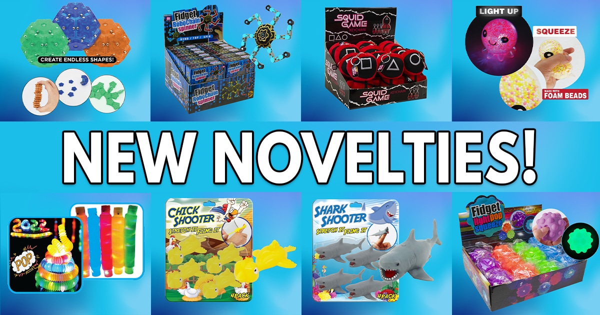 New Novelty Toys - Buy Wholesale - CB Distributors