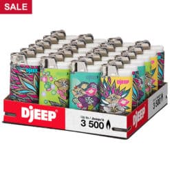 DJEEP Vibrant Collection BIC Lighters