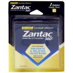 ZANTAC 360 SELECT ONE 2PK DSP BOX 12/DSP 12/CS