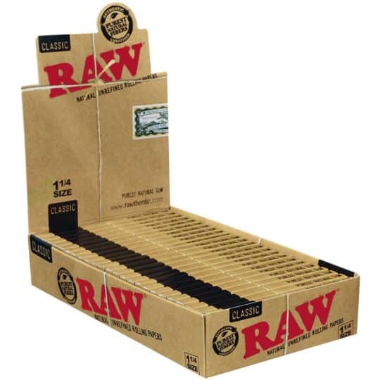 RAW CLASSIC 1.25 ROLLING PAPERS 24/DSP 42/CS