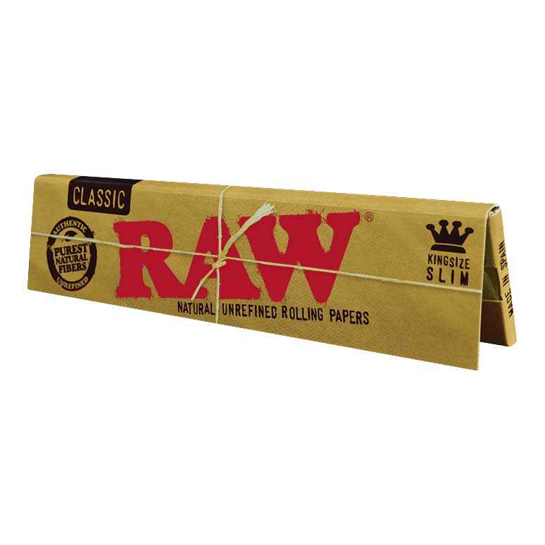 RAW CLASSIC KING/SLIM ROLLING PAPERS 50/DSP 30/CS