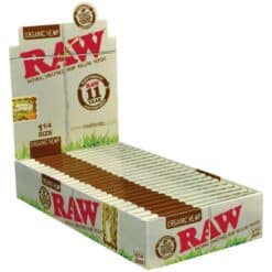 RAW ORGANIC HEMP 1.25 ROLLING PAPERS 24/DSP 42/CS