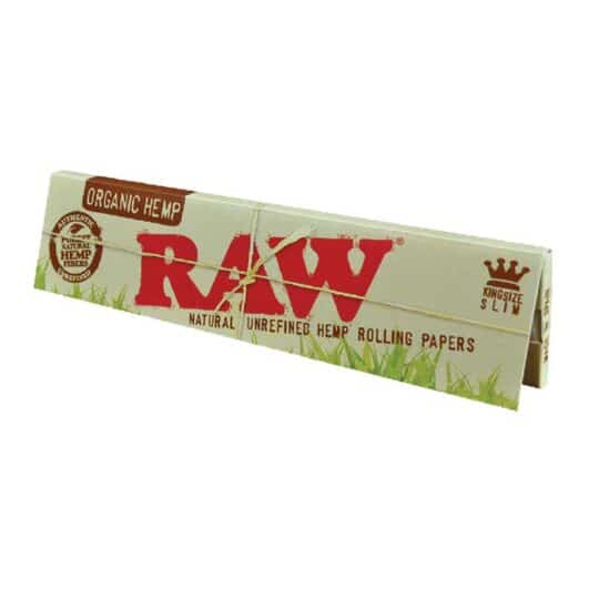 RAW ORGANIC HEMP KING/SLIM SLIM ROLLING PPRS 50/DSP 30/CS