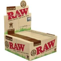 RAW ORGANIC HEMP KING/SLIM SLIM ROLLING PPRS 50/DSP 30/CS