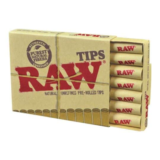 RAW PRE-ROLLED PAPER TIPS 20/DSP 20/CS