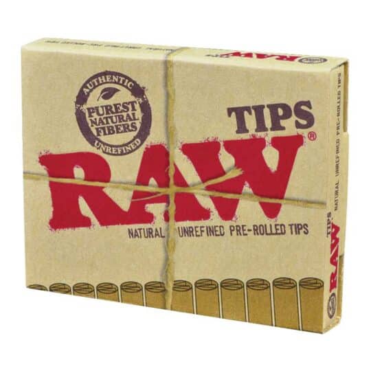 RAW PRE-ROLLED PAPER TIPS 20/DSP 20/CS