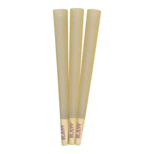 RAW CLASSIC KING PRE-ROLL CONES 3PK 32/DSP 32/CS