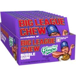 BIG LEAGUE CHEW GRAPE 2.12OZ POUCH 12/DSP 9/CS