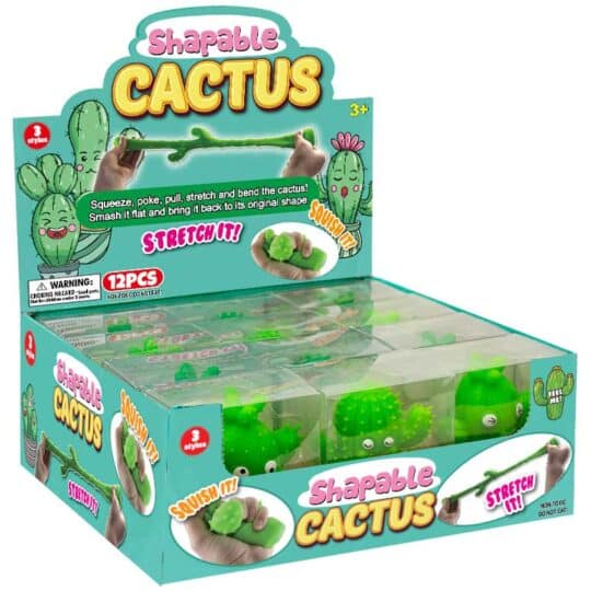SHAPABLE CACTUS WITH POT 12/DSP 8/CS