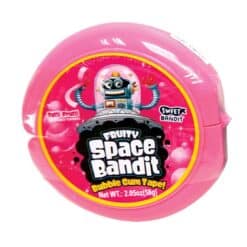 FRUITTY SPACE BANDIT BUBBLE GUM TAPE 12/DSP 12/CS