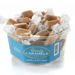 Heavenly Caramels Vanilla Sea Salt Caramel Tubs
