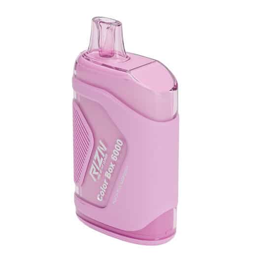 COLOR BOX Peach Blue Raspberry Vaping Device one vape.