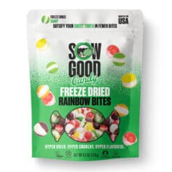 RAINBOW BITES FREEZE DRIED 4.2OZ BAGS 24/DSP 1/CS