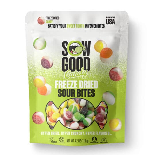 SOUR BITES FREEZE DRIED 4.2OZ BAGS 24/DSP 1/CS