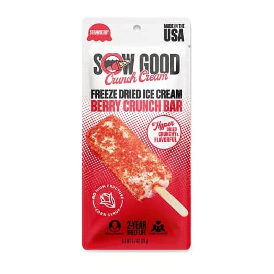 BERRY CRUNCH FD 0.7OZ ICE CREAM BAR 12/DSP 1/CS