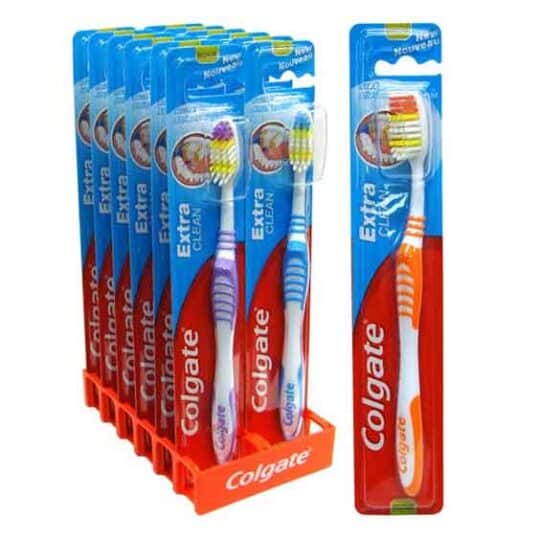 Colgate extra clean toothbrush