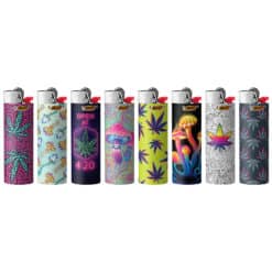 BIC Counterculture series Lighter in 8 different designs. 