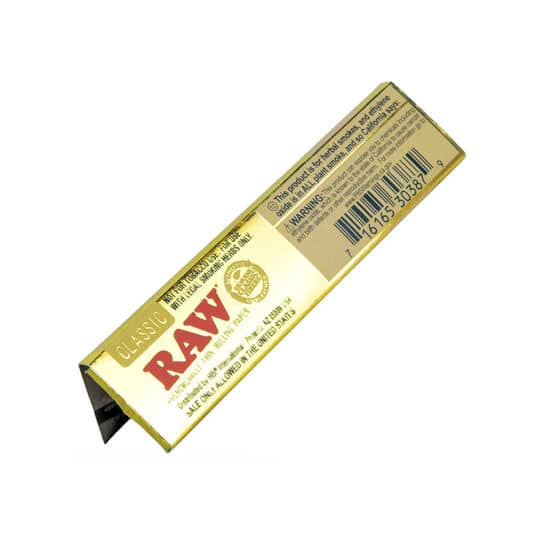 Raw Cl Ethereal King Rolling Papers each back view