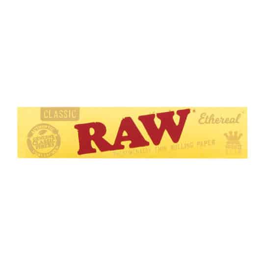 Raw Cl Ethereal King Rolling Papers each front view