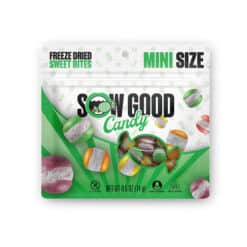 Sow Good Sweet Bites Mini 0.5oz bag front shown.