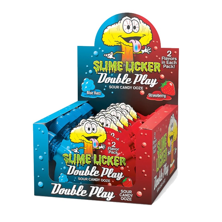 Toxic Waste Slime Licker Double Play candy 2 Flavors