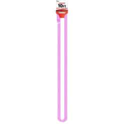 CBTEK iPhone Type-C 10ft Nylon Hanging Cable shown in light pink color.