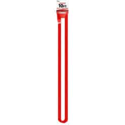 CBTEK iPhone Type-C 10ft Nylon Hanging Cable shown in red color.