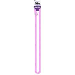 CBTEK 3-in-1 10ft Nylon Hanging Cable shown in light pink color.