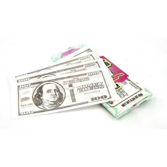 Money Chews Strawberry Dollar Bills