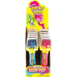 Squeezy Paint Pop Candy display front view.