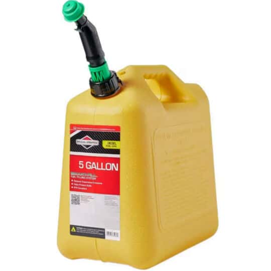 Briggs & Stratton 5 Gallon Smart Fill Diesel Gas Can