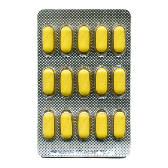 Alteril sleep aid tablets in 15ct blister foil pack.