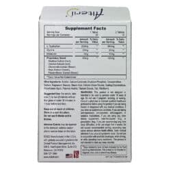 Alteril sleep aid 30ct tablets showing back panel with supplement facts.