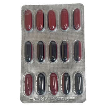 Extenze 15 count maximum strength gelcaps in blister foil pack