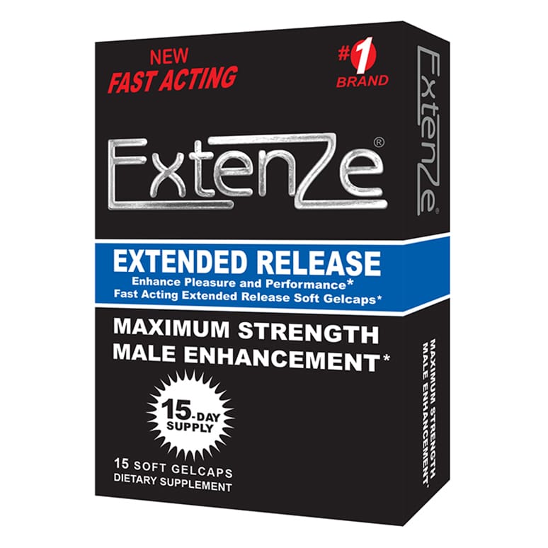 Extenze Max Strength 15 count Gelcaps