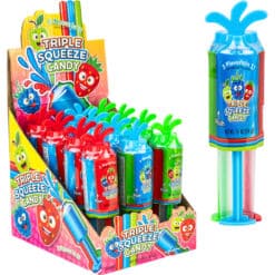 Triple Squeeze Liquid candy display